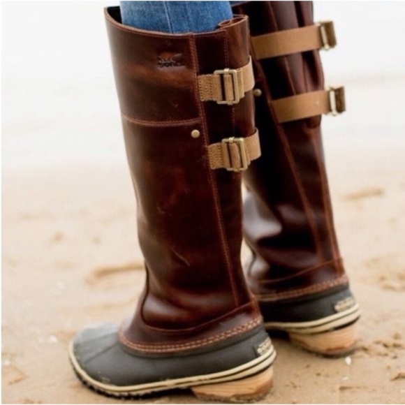 Sorel Shoes - Sorel Slimpack Tall Riding Boot II 7 1/2 Brown